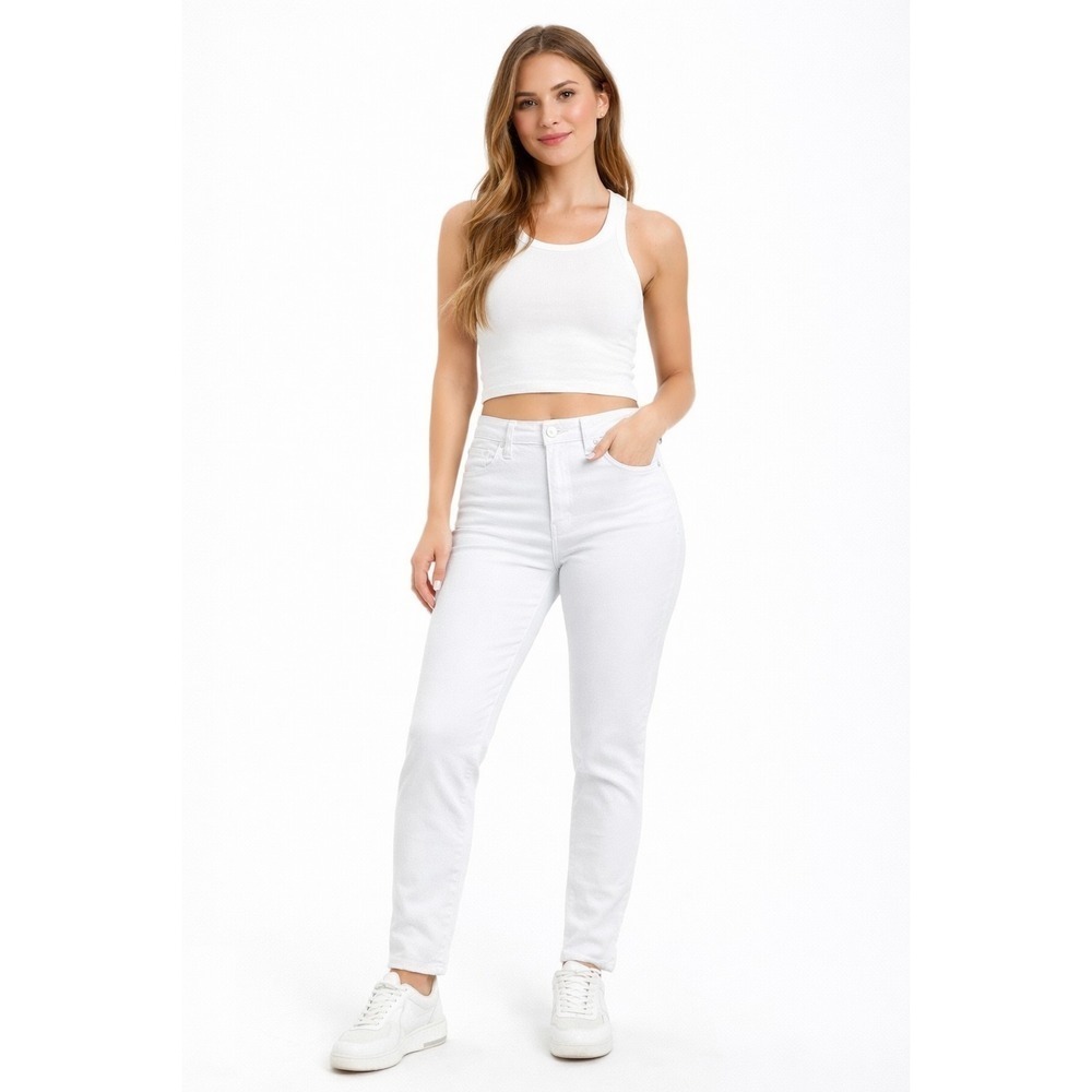 NWT Good American Good Legs Hi-Rise White Skinny Jeans Women's PLUS size 20 - Picture 10 of 10